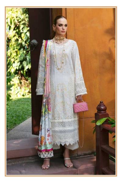 CHIKANKARI VOL 3 BY SANIYA TRENDZ DESIGNER COTTON SALWAR SUIT WHOLESALER IN INDIA